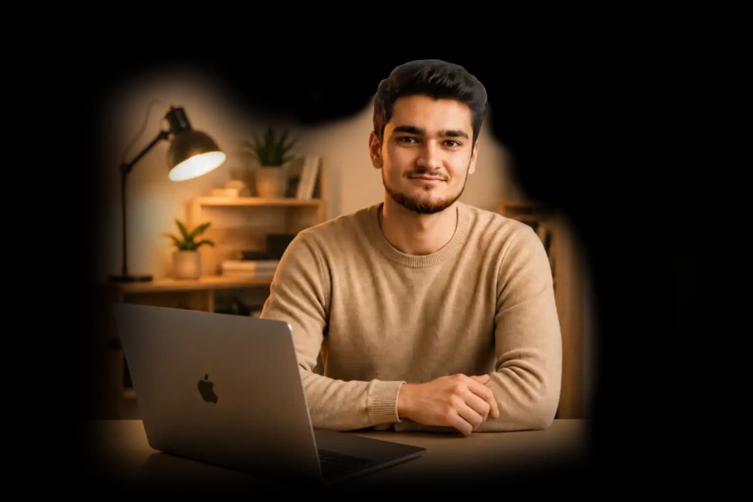 Mirko al lavoro, sviluppatore di siti web per piccole attività e artigiani